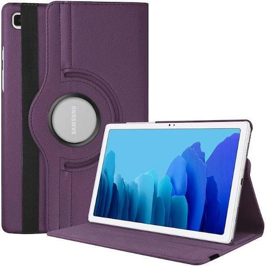 Cover Flip Cover Rotating Durable Purple (Galaxy Tab A9 / Galaxy Tab A11)