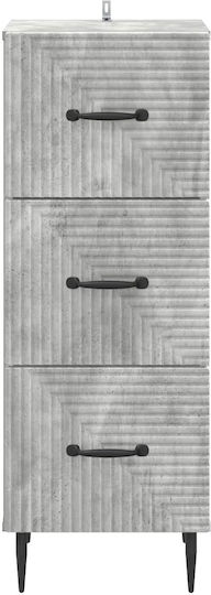 Sertar De Depozitare Metalic L33xLăț34.5xÎ89.5cm