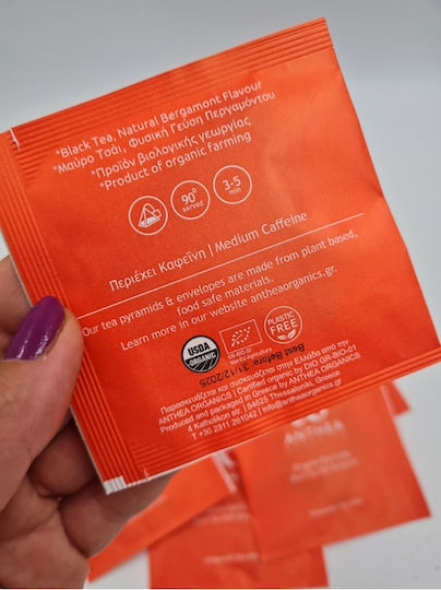 Organic Earl Grey Anthea Φακελάκια 10 Τεμ