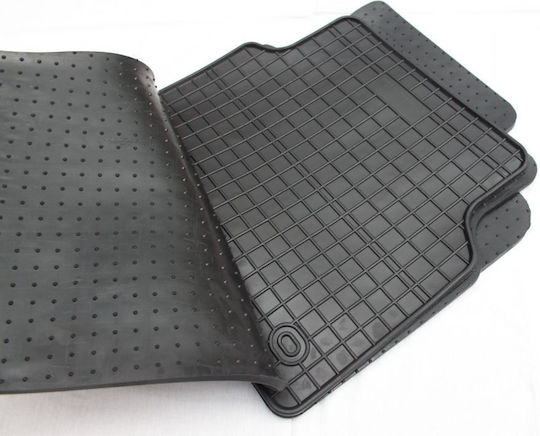 Refref Auto Fußmatten Gummi Audi A8 2010+ Kurze Basis Schwarz 4 Stücke