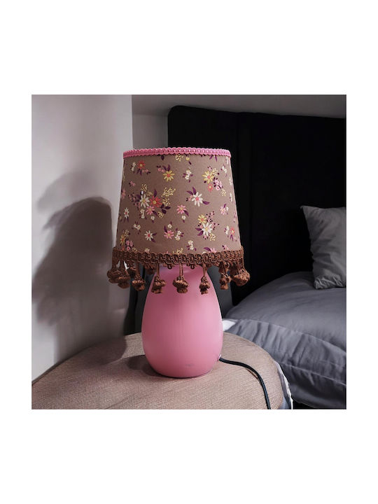 Oxygen Lampă De Masă Laterală Pentru Copii Roz 35x17x15cm