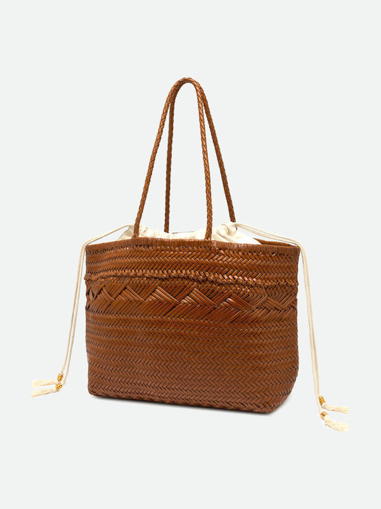Leather Women's Brown Shoulder Bag