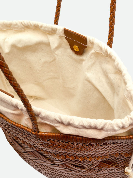 Leather Women's Brown Shoulder Bag