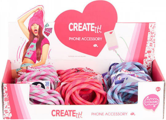 Аксесоар За Мобилен Телефон Розов Фуксия Create It 841014