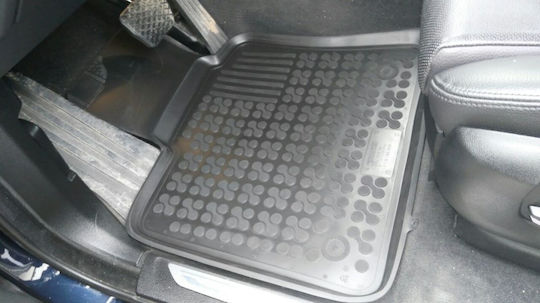 Sahler Πατάκια Σκαφάκια 3d Λάστιχο Bmw X5 F15 2013+ Μαύρα 3 Τεμάχια