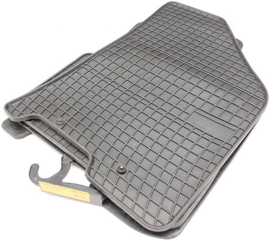 Refref Rubber Car Mats Chevrolet Lacetti 2003+ Daewoo Nubira 1999+ Black 4 Pieces