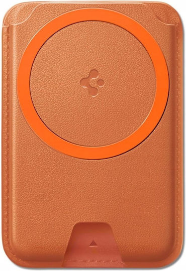 Spigen MagSafe Θήκη Καρτών Valentinus Magfit+ Metallic Orange