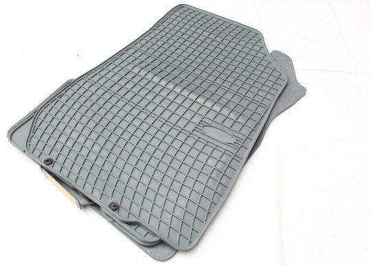 Refref Πατάκια Λάστιχο Dacia Duster 2010+ Logan 1 2004+ Sandero 2008+ Γκρι 4 Τεμάχια