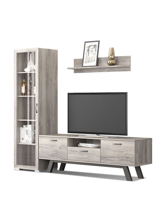 Bibliotecă Living N30 Maro L195xL45xÎnălțime180cm