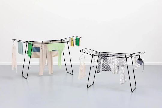 Brabantia HangOn Drying Rack Too Folding Floor Clothes Drying Rack with 22m Hanging Length