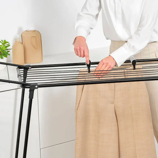 Brabantia HangOn Drying Rack Too Folding Floor Clothes Drying Rack with 22m Hanging Length