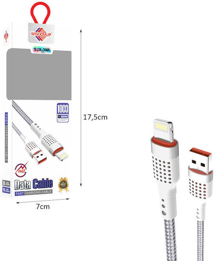 WisdomUp USB-A to Lightning Cable