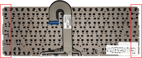 Испанска Клавиатура За Лаптоп Hp Chromebook X360 11-ae 11-ae010nr 11-ae020nr 921809-001 921809-251 921809-171 921809-dh1 Power Key Es Без Рамка Сива Код 41420esgraytype2