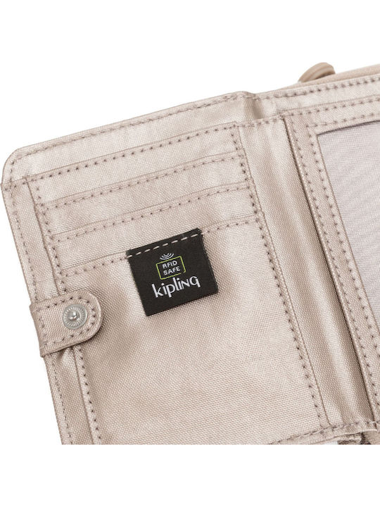 Money love Small Fabric Women's Wallet Classic Beige