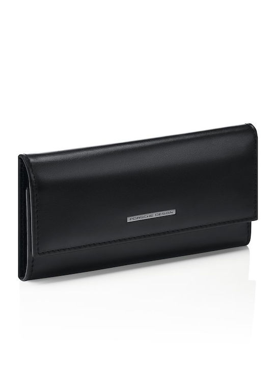 Porsche Design Titularul Cheii Din Piele Neagră