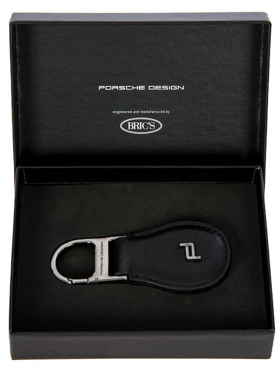 Porsche Design Ключодържател Кожен Черен