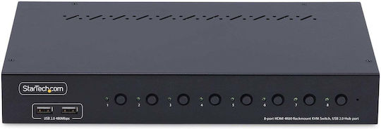 StarTech R8AH202-KVM-SWITCH KVM & Data Switch με HDMI