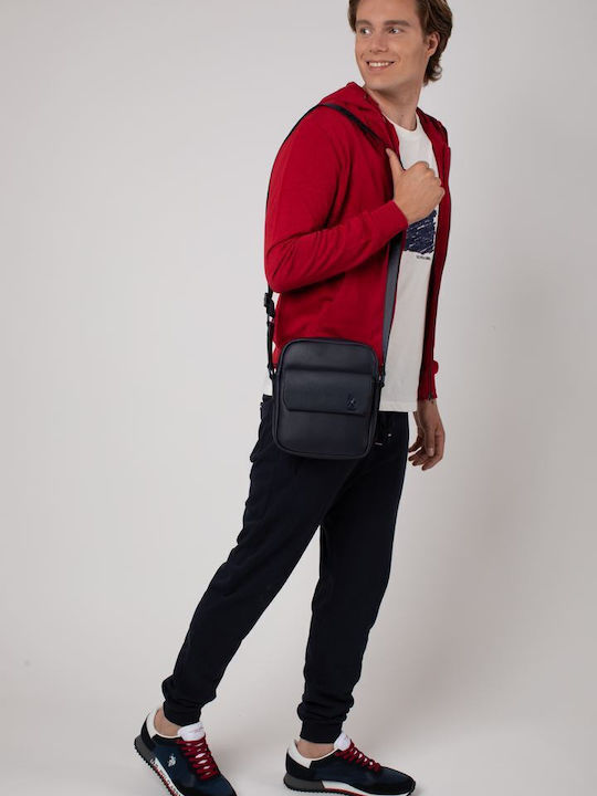 Seattle Herrentasche Schulter / Crossbody Marineblau