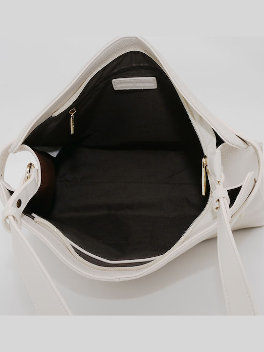 Damentasche Schulter Beige