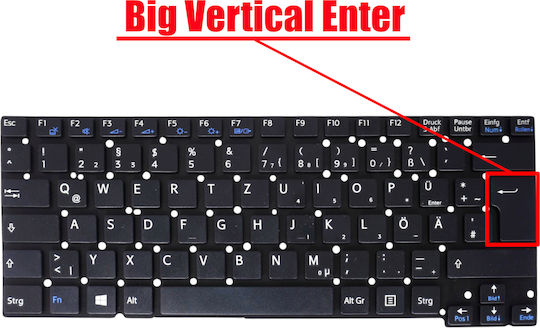 Deutsche Tastatur Für Laptop German Laptop Keyboard Sony Vaio Svt13 Svt13112fxs Svt13113en Svt13113ens Svt13113fx Svt13113fxs Svt13115fa Svt14 Svt14112cxs Svt14113cxs 149109411us 149110311gb De No Frame Black Κωδ.40223denoframe