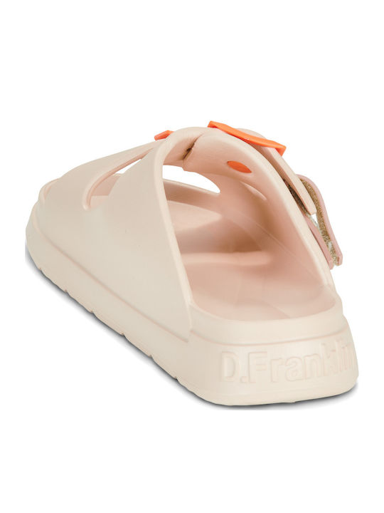Vibe Foam Γυναικεία Σανδάλια Μπεζ