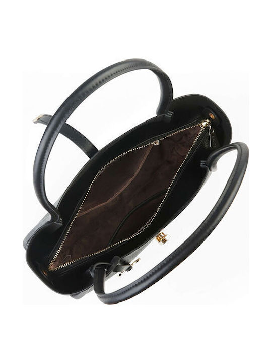 Damen Schultertasche Schwarz