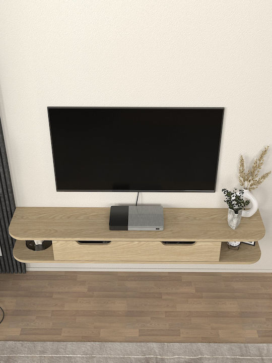 TV-Ständer Ecru M150xP29.6xH19.2cm UnicUtil