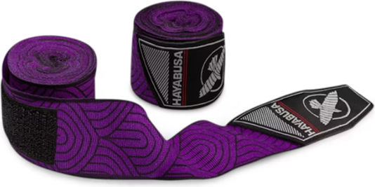 Hayabusa Perfect Stretch Hand Wraps Purple Lotus