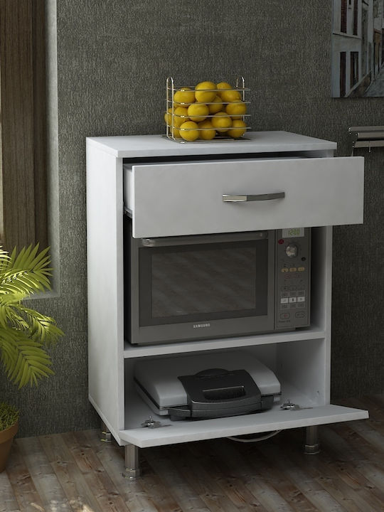Επιδαπέδιο Ντουλάπι Λευκό 60x35.5x86.3εκ.