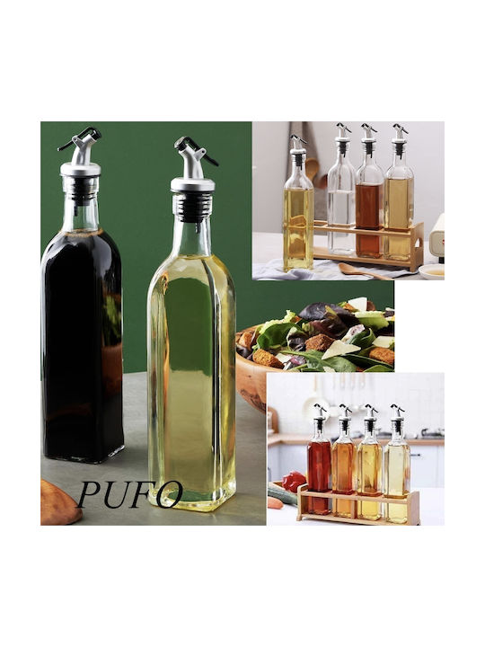 Σετ Λαδόξιδο Γυάλινο με Ροή 400ml