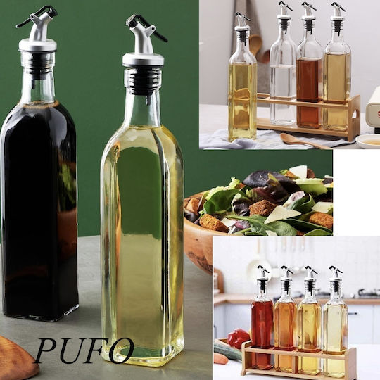 Σετ Λαδόξιδο Γυάλινο με Ροή 400ml