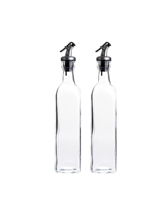Σετ Λαδόξιδο Γυάλινο με Ροή 400ml