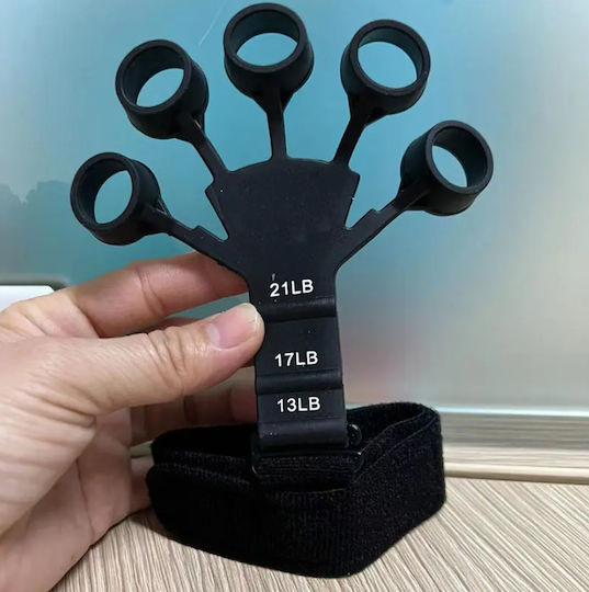 Power Gripper Ring Fingers Hands Black