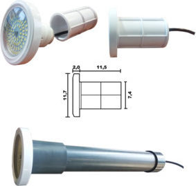 Oxygon Pool-Scheinwerfer mit Kaltweißem Licht 105.01.54