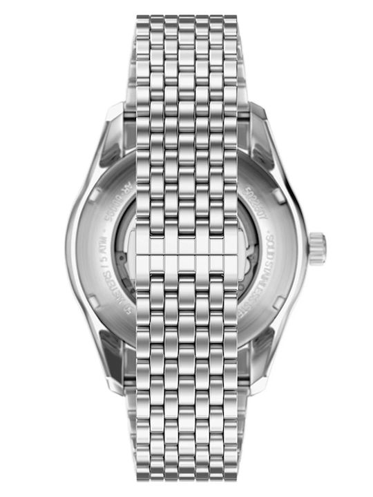 Emporio Armani Ρολόι Αυτόματο με Μεταλλικό Μπρασελέ Emporio Armani Ρολόι Αυτόματο με Μεταλλικό Μπρασελέ
