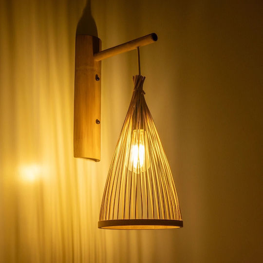 GloboStar Beige Wall Lamp 30x55cm GloboStar Beige Wall Lamp 30x55cm