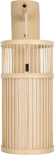 GloboStar Wall Lamp with E27 Socket Beige 28x50cm