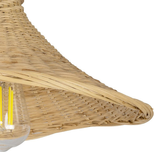 GloboStar Wall Lamp with E27 Socket Beige 36x42cm