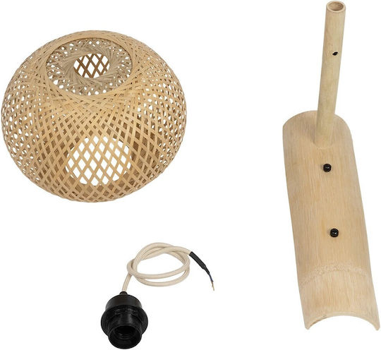 GloboStar Wall Lamp with E27 Socket Beige 23x37cm