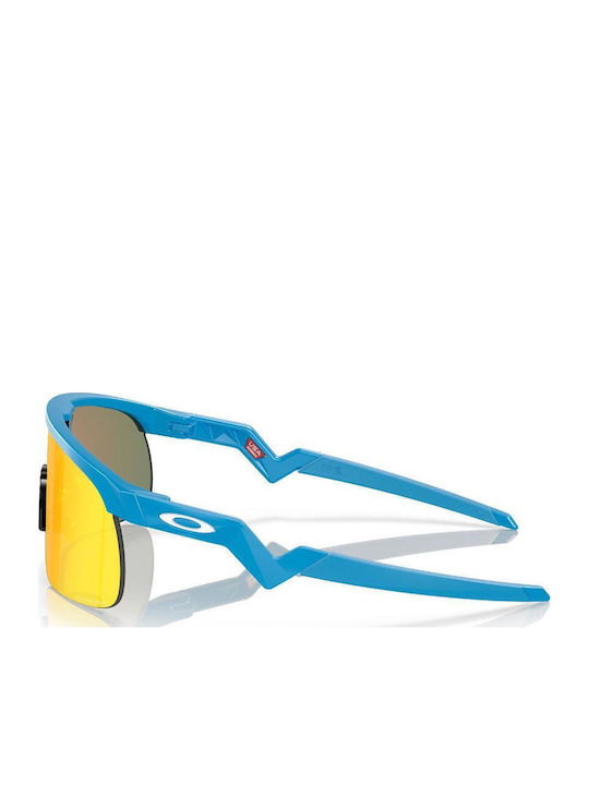 Oakley Jugend Kinder-Sonnenbrillen mit blauen Spiegelgläsern