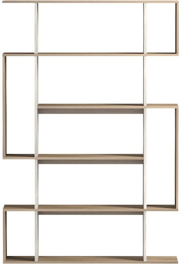 Mito Bücherregal Beige Marmor 108.5x25x161cm