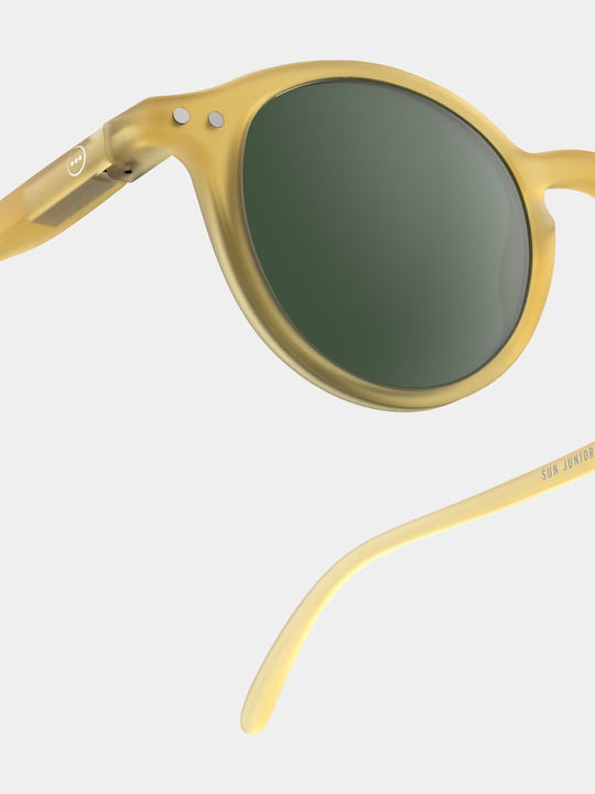 Izipizi D Παιδικά Γυαλιά Ηλίου με Polarized Φακό Matte Transparent Yellow Honey για 5-7 Ετών