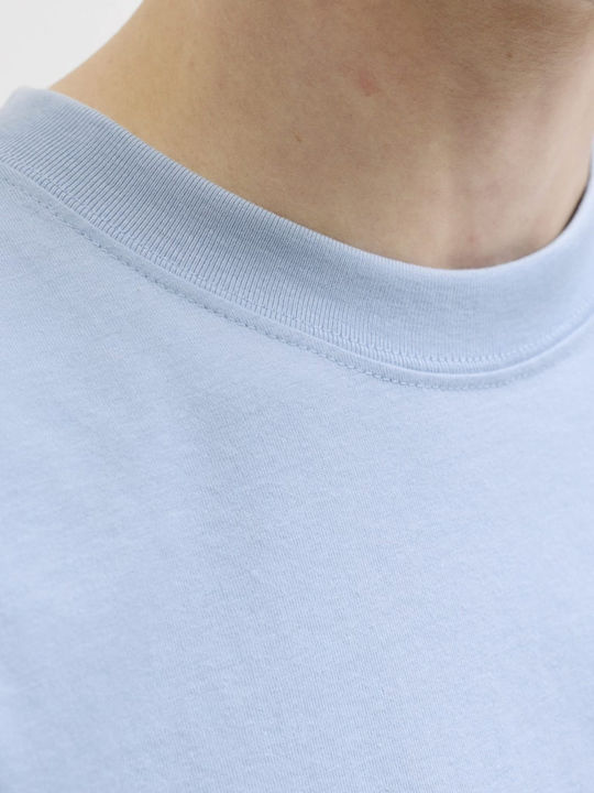 Sportliche Herrenbluse Hellblau
