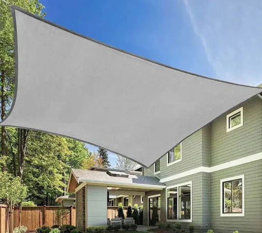 Grasher E220 Rectangular Shade Net Green With Hoops 2x3m 180gr/m²