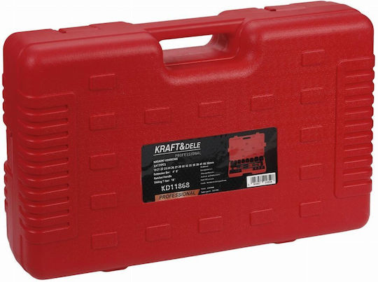 Kraft & Dele Ratchet With 3\4" Socket Set 21 Pieces