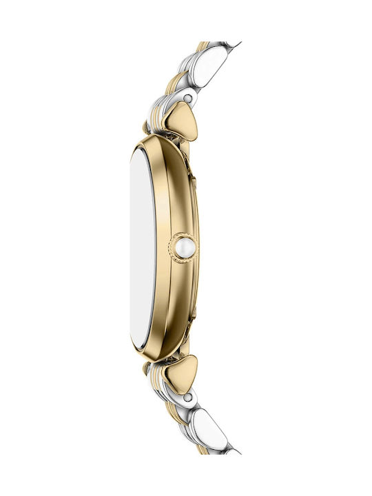 Emporio Armani Gianni T-bar Set Womens Watch 32mm Battery White