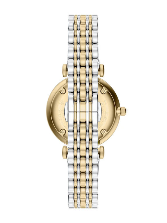 Emporio Armani Gianni T-bar Set Womens Watch 32mm Battery White