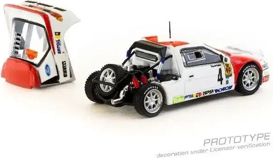 Model Mașină Ford Rs200 #4 Antonio Zanini Josep Autet Raliul Cataloniei 1986 Scara 1:64 Tarmac Works