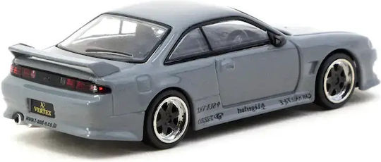 Model Mașină Vertex Nissan Silvia S14 Gri Scara 1:64 Tarmac Works