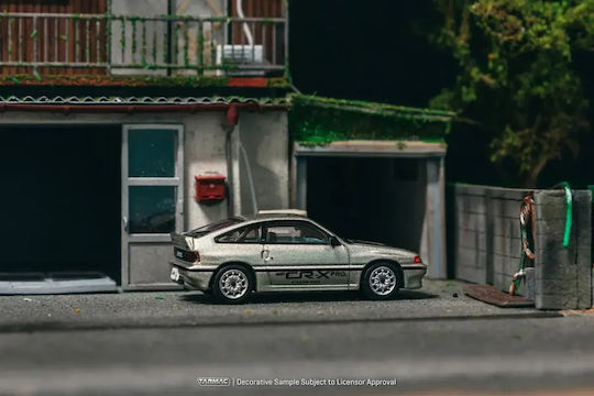 Model Mașină Honda Ballade Sports Mugen Cr-x Pro Argintiu 1:64